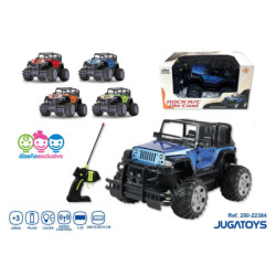 COCHE RC 1:20 4x4 METAL CON LUCES