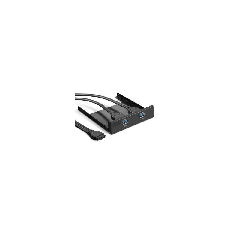 PANEL FRONTAL 3,5" HUB 2 PUERTOS USB 3.0 Y CONECTO