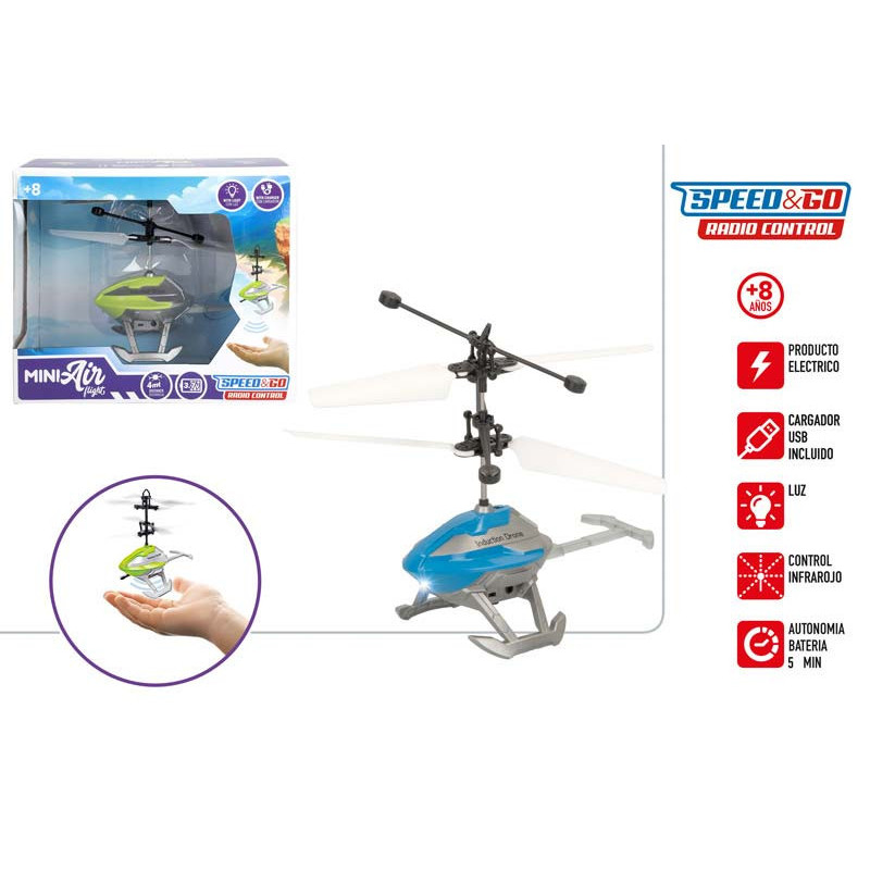 DRON I/R HELICOPTERO SPEED&GO