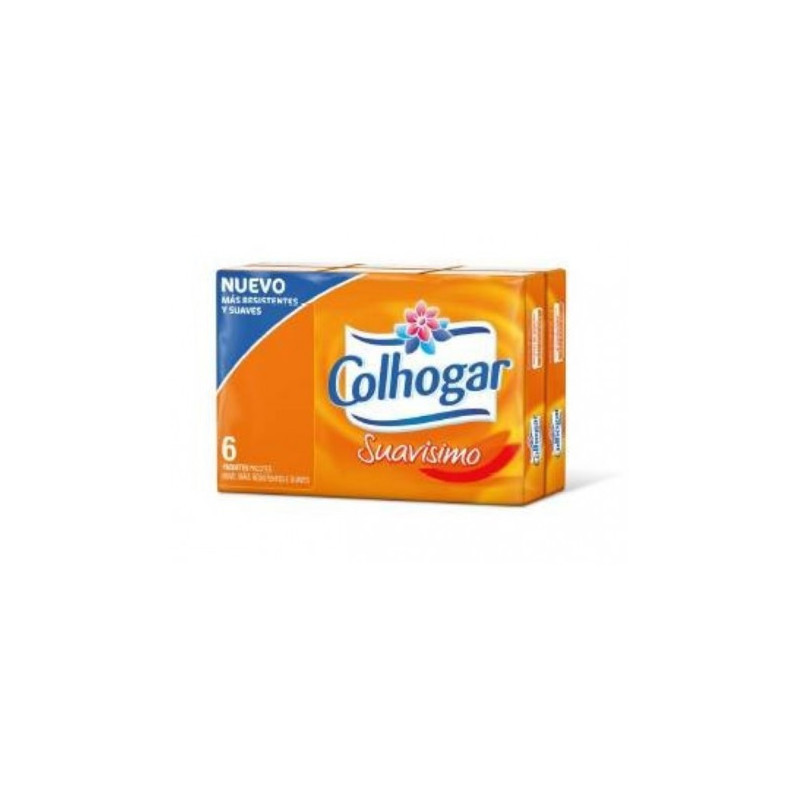 PAÑUELOS DE PAPEL COLHOGAR LOTE 6 PAQUETES