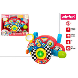 VOLANTE BEBE WINFUN CON LUZ Y SONIDO
