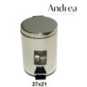 PAPELERA PEDAL METAL 5 LITROS