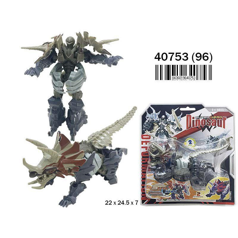 BLISTER ROBOT DINO TRANSFORMABLE