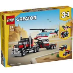 LEGO CREATOR 31146 CAMION CON HELICOPTERO