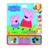 LIBRO GIGA BLOCK PEPPA PIG PEGATINAS Y COLORES