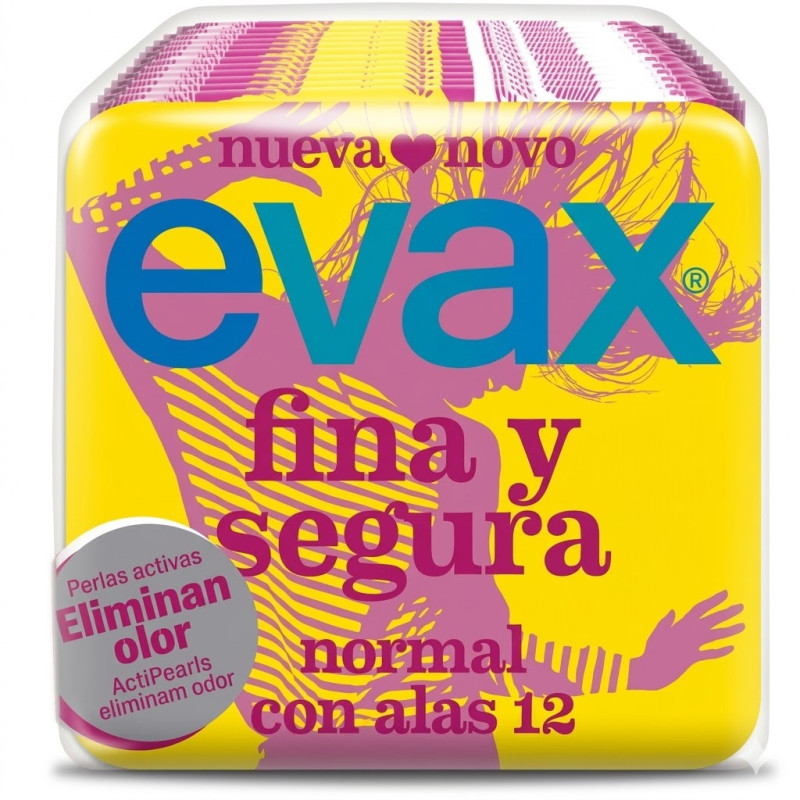 COMPRESAS EVAX NORMAL ALAS