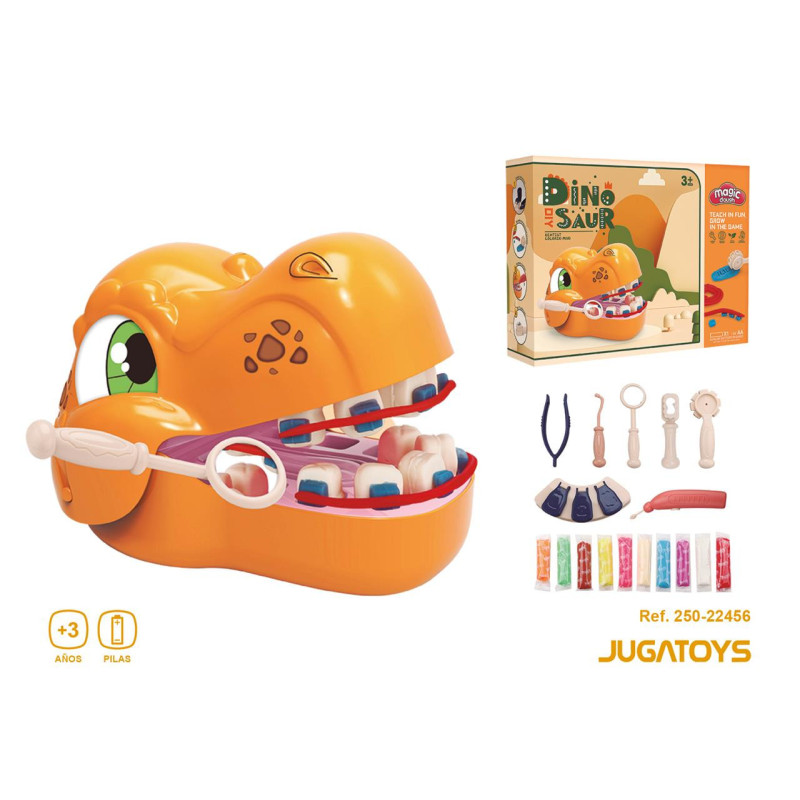 PLASTILINA MAGIC DOUGH DENTISTA DINOSAURIO