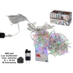 LUCES NAVIDAD 100 LED LUZ BLANCA