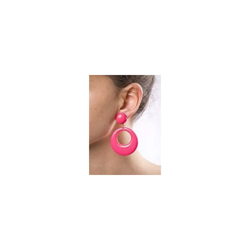 PENDIENTES FLAMENCA MEDIANOS PLASTICO
