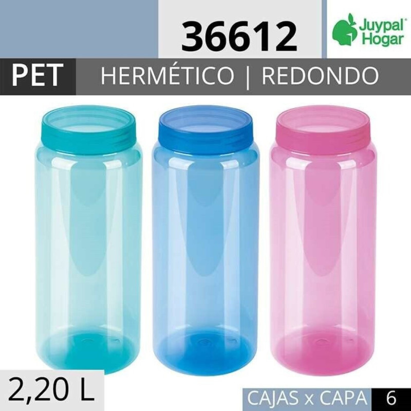 TARRO JUYPAL 2,2 LITROS COLORES