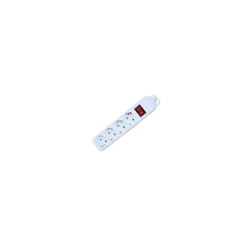 BASE 4 TOMAS CON INTERRUPTOR CABLE 1,5 M EXTRASTAR