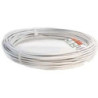 ALAMBRE TENDER PLASTIFICADO BLANCO ROLLO 20 M