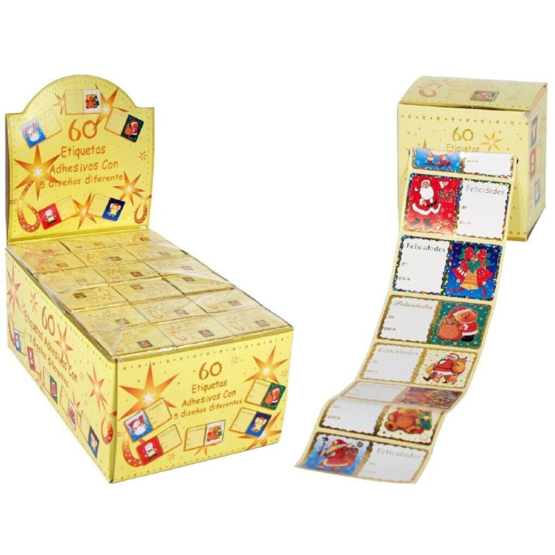 ETIQUETAS ADHESIVAS PARA REGALOS