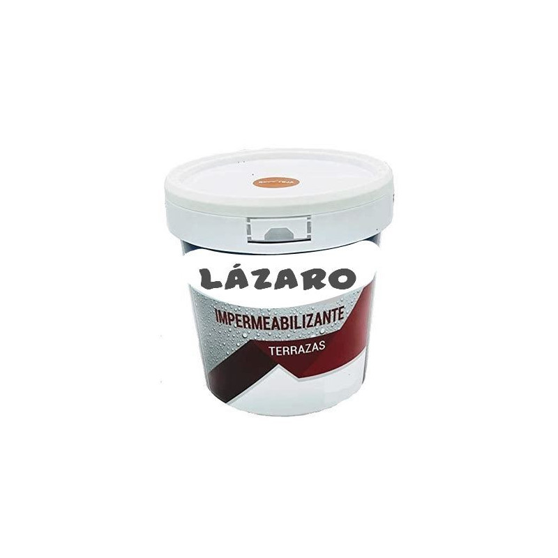 PINTURA TERRAZAS LAZARO 4 L BLANCA