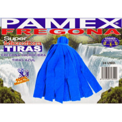 FREGONA PAMEX TIRAS MICROFIBRA COLOR