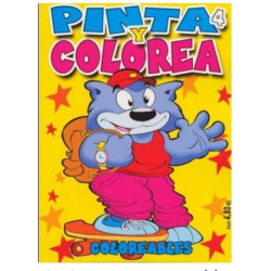LIBRO COLOREAR JUMBO PINTA Y COLOREA