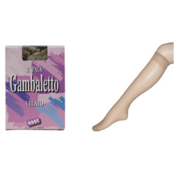 MINI MEDIA 2 PARES COLOR CARNE