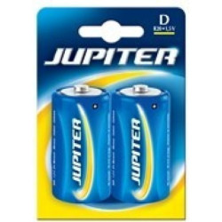 PILAS JUPITER R-20 BLISTER 2 UNIDADES