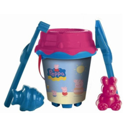 CUBO PLAYA PEPPA PIG CON ACCESORIOS