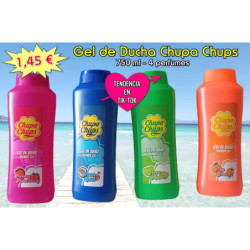 GEL BAÑO CHUPA CHUPS 750 ML GREEN APPLE