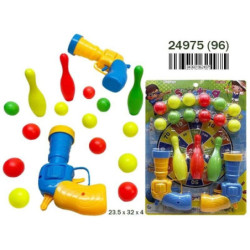 BLISTER 2 PISTOLAS LANZABOLAS