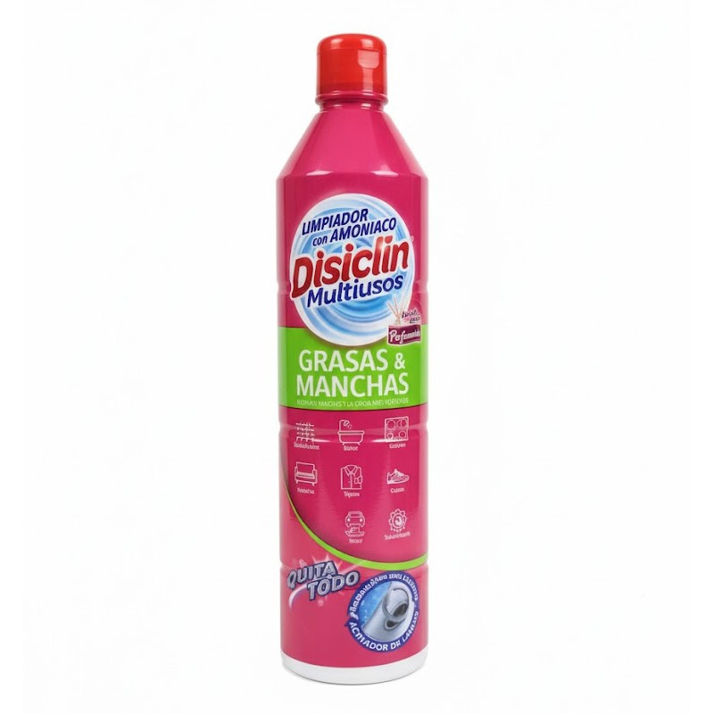 LIMPIADOR CON AMONIACO DISICLIN MULTIUSOS 750 ML