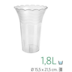JARRÓN PLASTICO 1,8 L