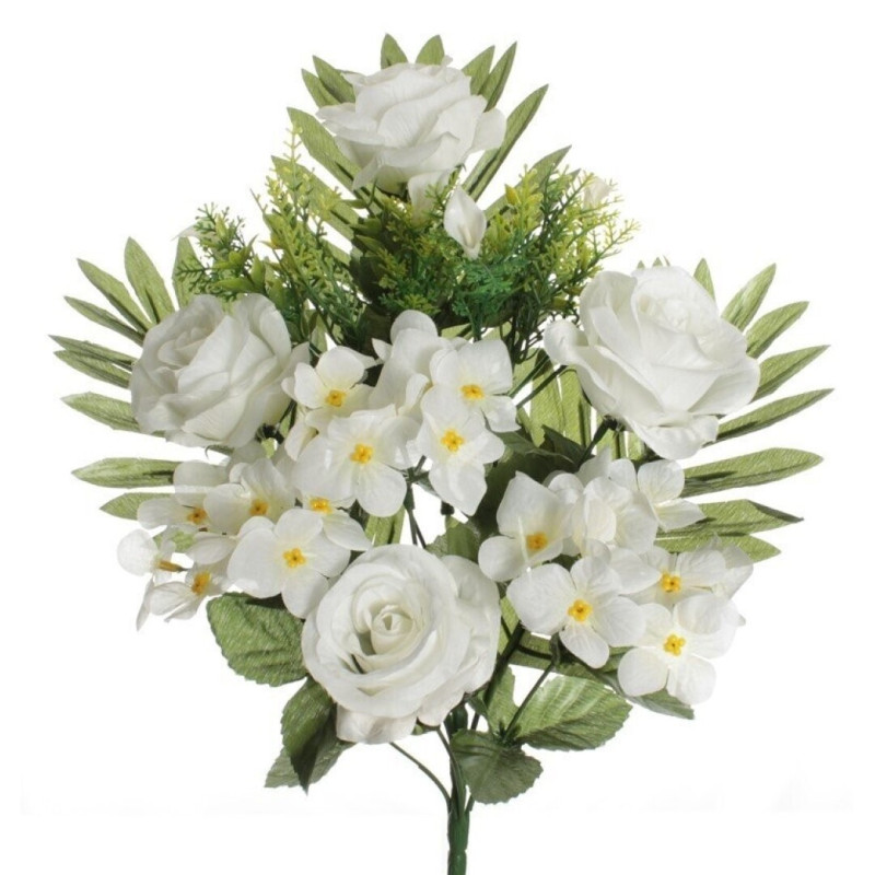 RAMO ENCARADO ROSA HORTENSIA BLANCO 7664