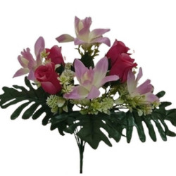 RAMO ORQUIDIA CAPULLO FUCSIA 5453