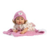 MUÑECA LLORENS 38CM LOLA LLORONA CON MANTITA