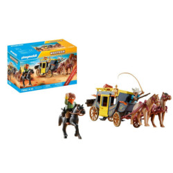 PLAYMOBIL WESTERN 71862 DILIGENCIA DEL SALVAJE OESTE