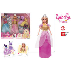 MUÑECA ISABELLA 30 CM PRINCESA