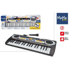PIANO ELECTRONICO MEME 37 NOTAS CON MICROFONO