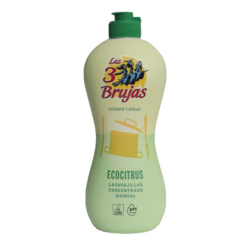 LAVAVAJILLAS CONCENTRADO LAS 3 BRUJAS 500 ML
