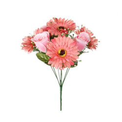 RAMO CAPULLO GERBERA ROSA