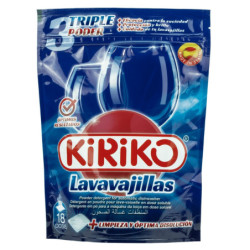 LAVAVAJILLAS PASTILLAS KIRIKO TRIPLE PODER 360 G
