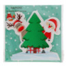 SERVILLETAS NAVIDAD TROQUEL 3 CAPAS 33X33 CM 12 U