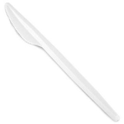 CUCHILLO PLASTICO BOLSA 10 UNIDADES