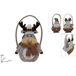 CESTA FIELTRO DECO NAVIDAD