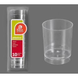 VASOS CHUPITO 10 UNIDADES REUTILIZABLES