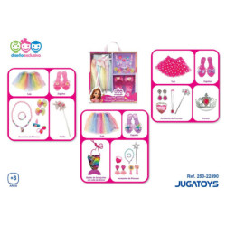 CONJUNTO DISFRAZ PRINCESA