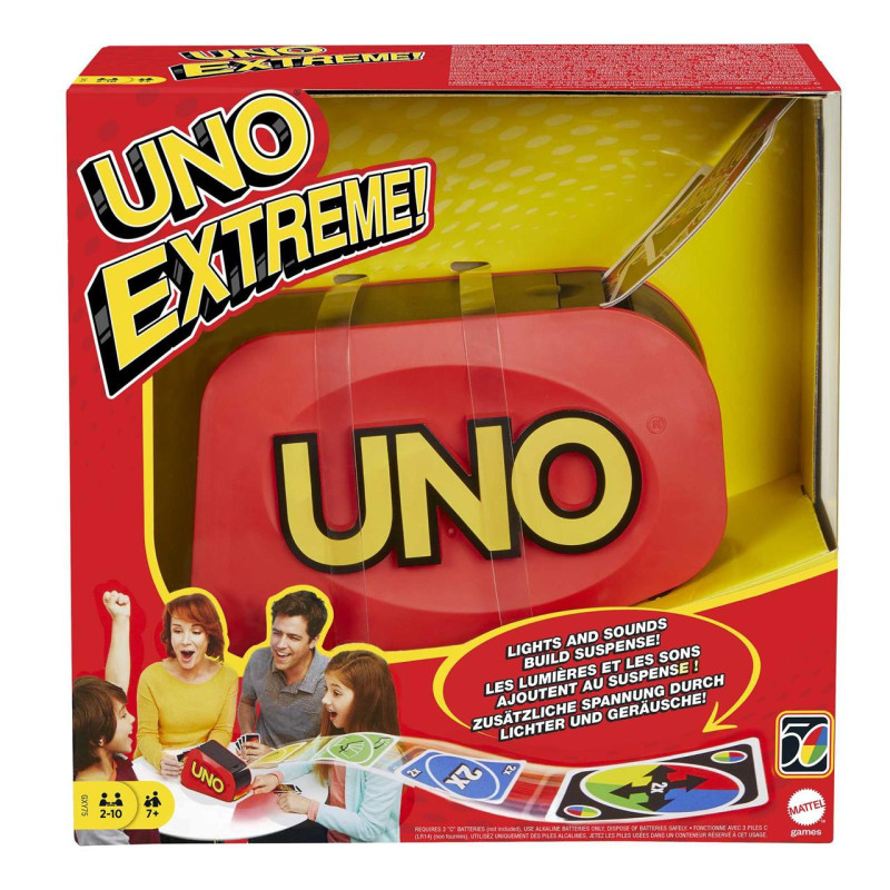 JUEGO UNO EXTREME CON LUCES Y SONIDOS.