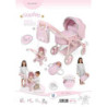 COCHE DE MUÑECA 3X1 PLEGABLE SOPHIE