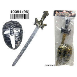BLISTER ESPADA CON MASCARA