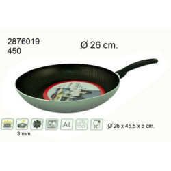 SARTEN PLATEADA 28 CM 3 MM
