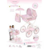 COCHE MUÑECA DC 81075 CON SOMBRILLA Y BOLSO