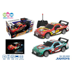 COCHE RC 1:18 LUMI RALLY CON LUCES LED