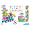 CONSTRUCCIÓN MAGNÉTICA INFANTIL ANIMALES 78 PIEZAS