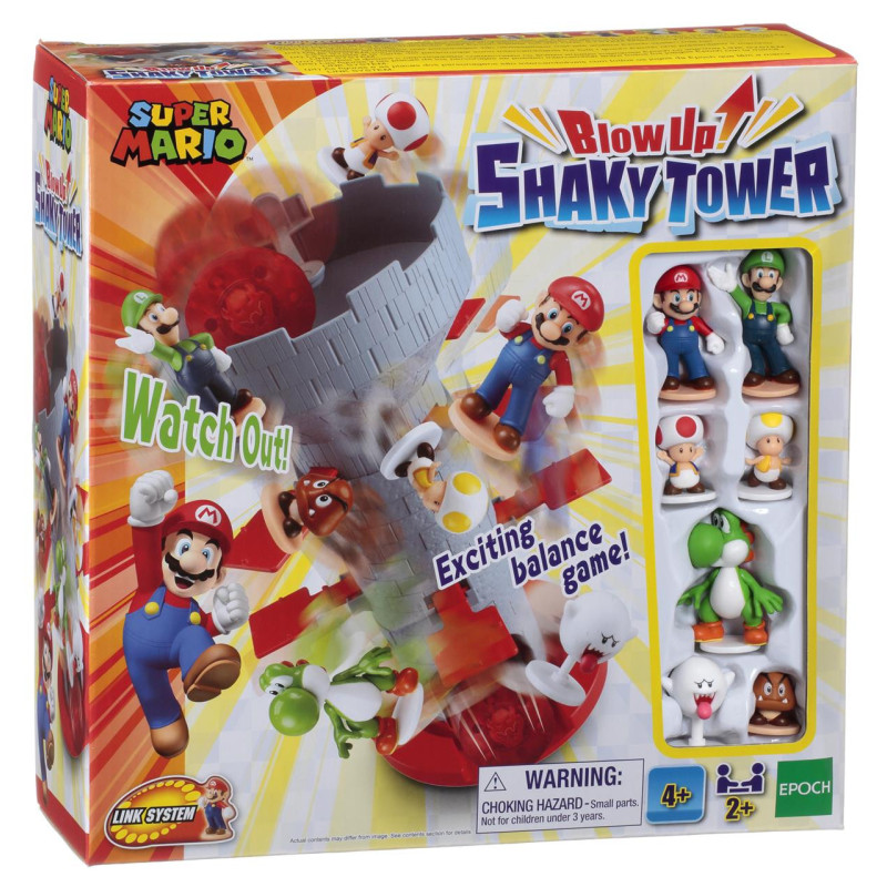 JUEGO EQUILIBRIO SUPER MARIO BLOWUP! SHAKY TOWER
