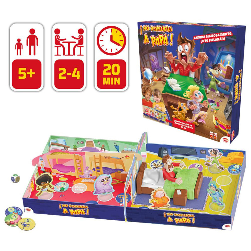 JUEGO NO DESPIERTES A PAPA